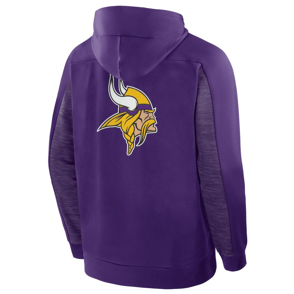 Checkdown Pass Full-Zip Hoodie - Minnesota Vikings Hoodies