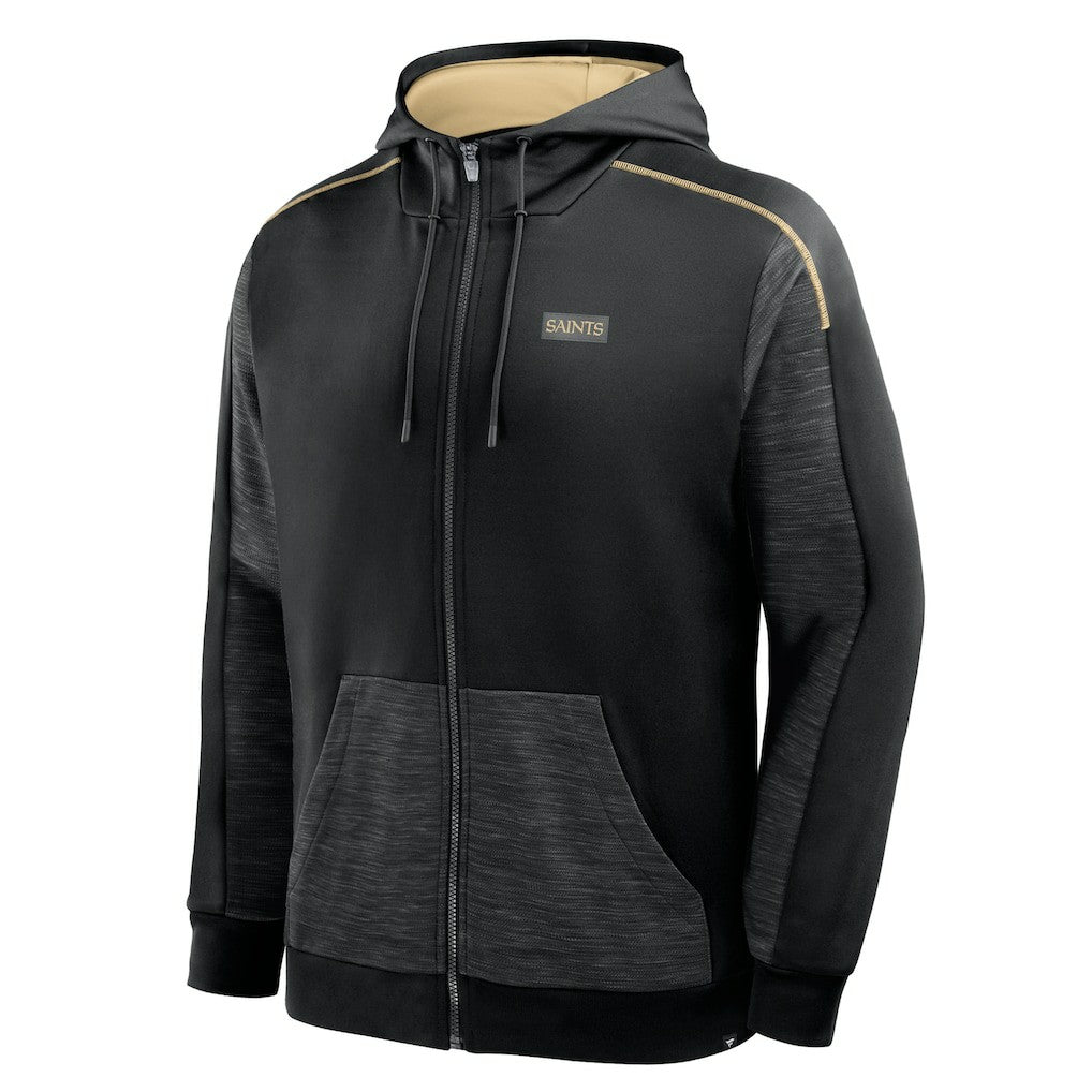 Checkdown Pass Full-Zip Hoodie - New Orleans Saints Hoodies
