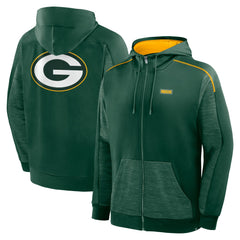 Checkdown Pass Full-Zip Hoodie - Green Bay Packers Hoodies