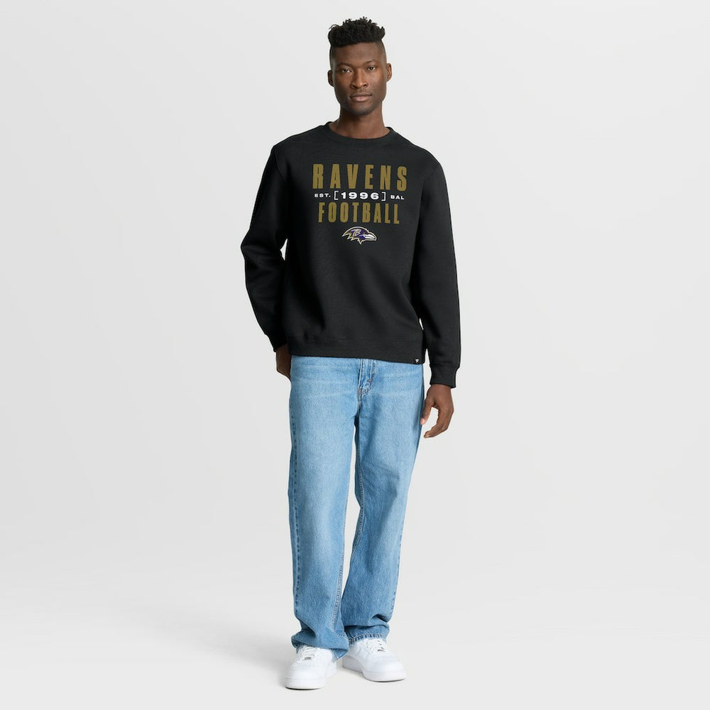 Powerful Throw Legacy Pullover Sweatshirt - Baltimore Ravens Pullover