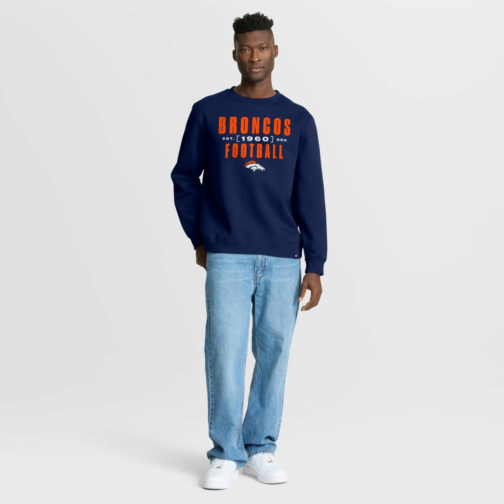 Powerful Throw Legacy Pullover Sweatshirt - Denver Broncos Pullover
