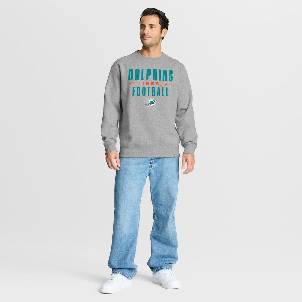Powerful Throw Legacy Pullover Sweatshirt - Miami Dolphins Pullover