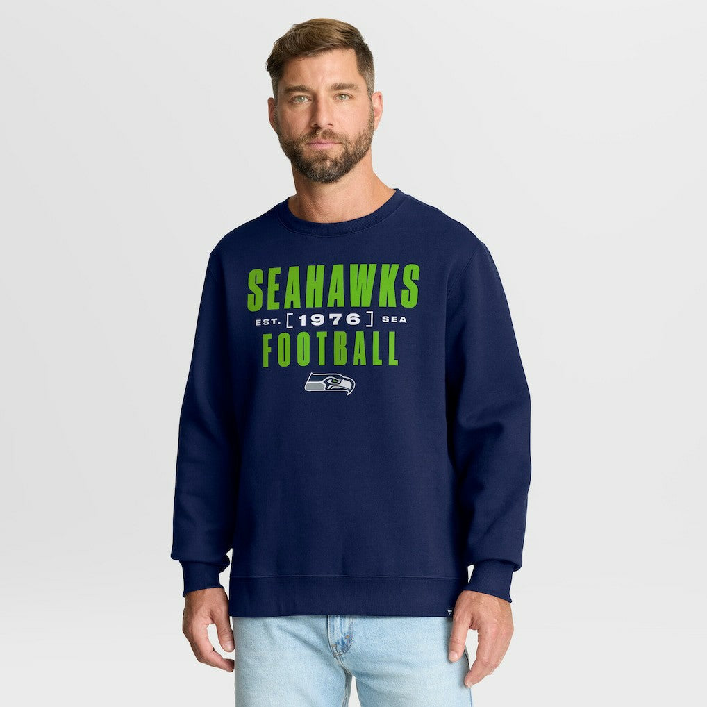 Powerful Throw Legacy Pullover Sweatshirt - Seattle Seahawks Pullover