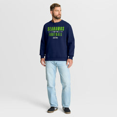Powerful Throw Legacy Pullover Sweatshirt - Seattle Seahawks Pullover