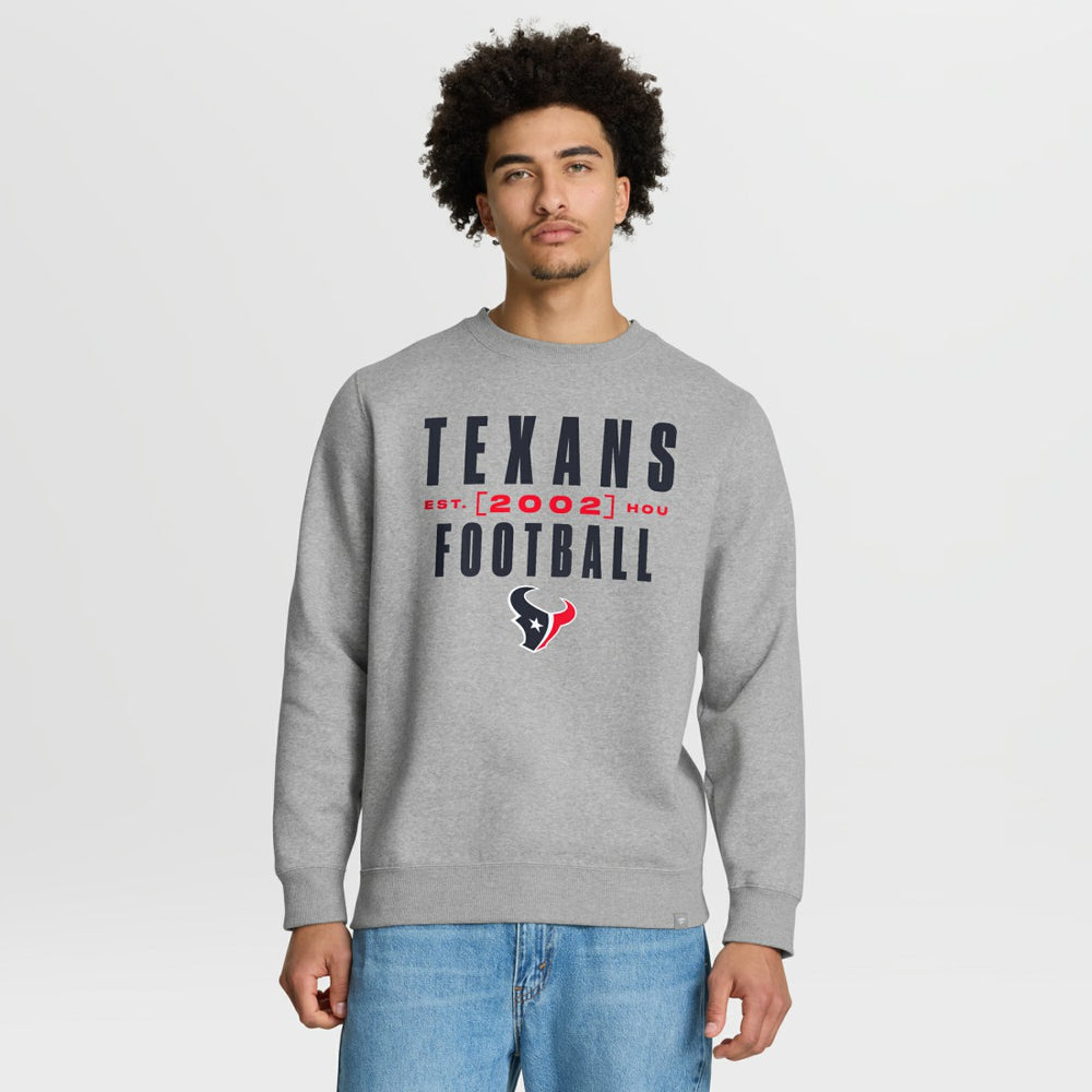 Powerful Throw Legacy Pullover Sweatshirt - Houston Texans Pullover