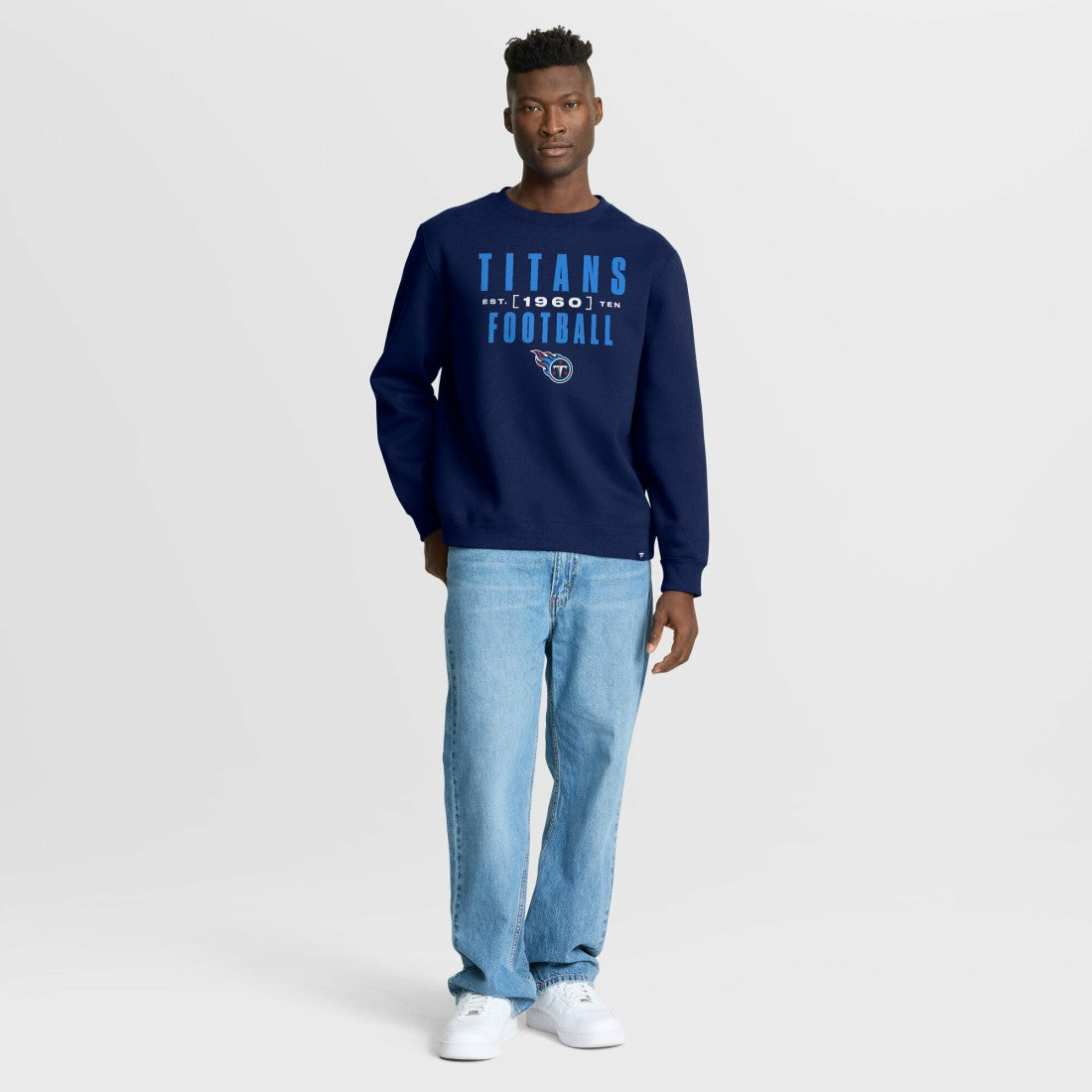 Powerful Throw Legacy Pullover Sweatshirt - Tennessee Titans Pullover