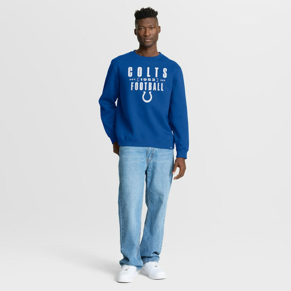 Powerful Throw Legacy Pullover Sweatshirt - Indianapolis Colts Pullover