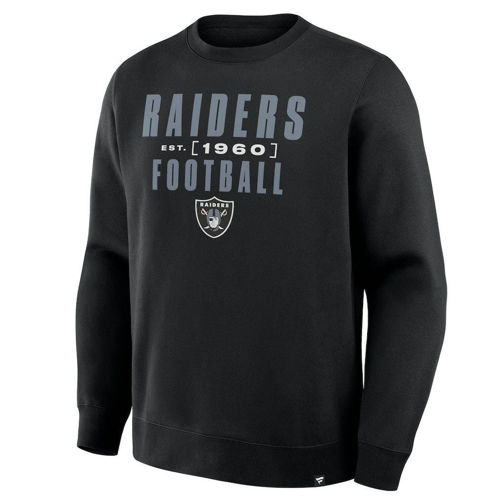 Powerful Throw Legacy Pullover Sweatshirt - Las Vegas Raiders Pullover