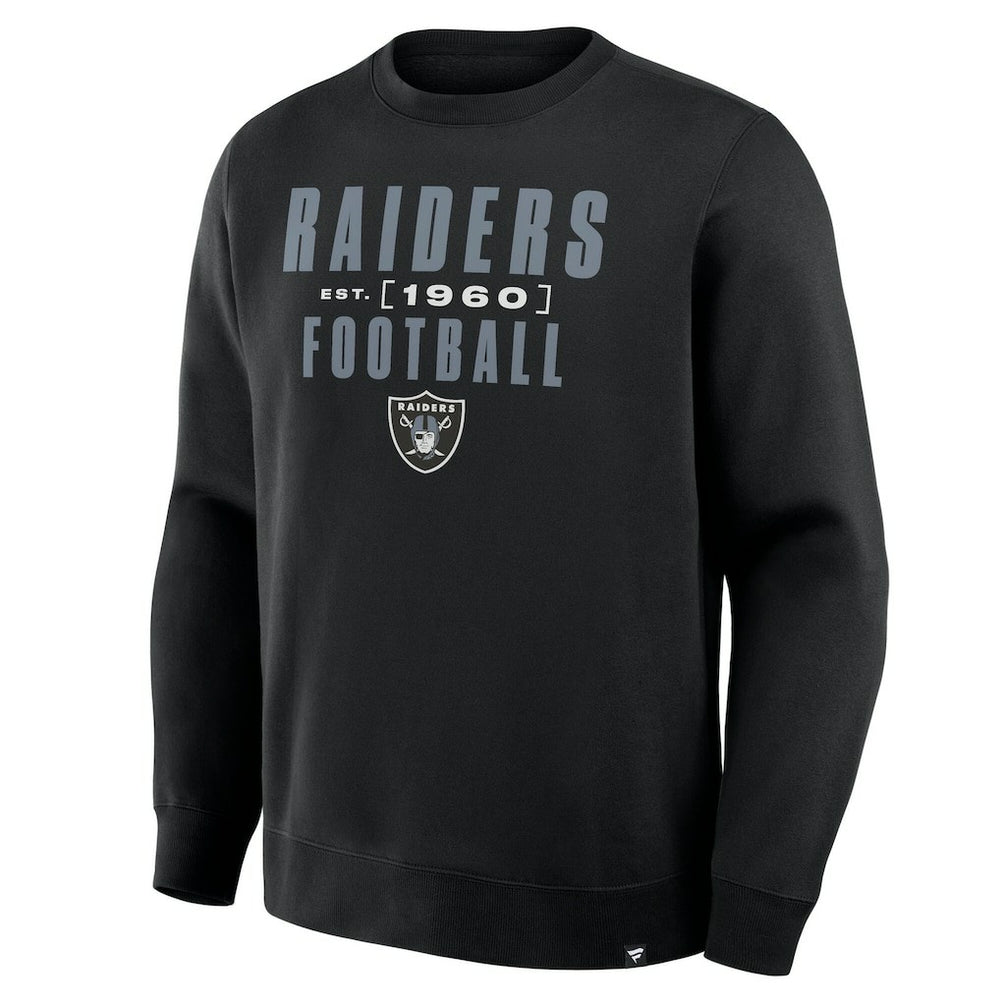 Powerful Throw Legacy Pullover Sweatshirt - Las Vegas Raiders Pullover