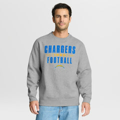 Powerful Throw Legacy Pullover Sweatshirt - Los Angeles Chargers Pullover
