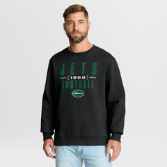 Powerful Throw Legacy Pullover Sweatshirt - New York Jets Pullover