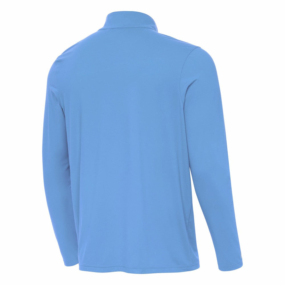 Powder Blue Miami Marlins Antigua Intent Quarter-Zip Top