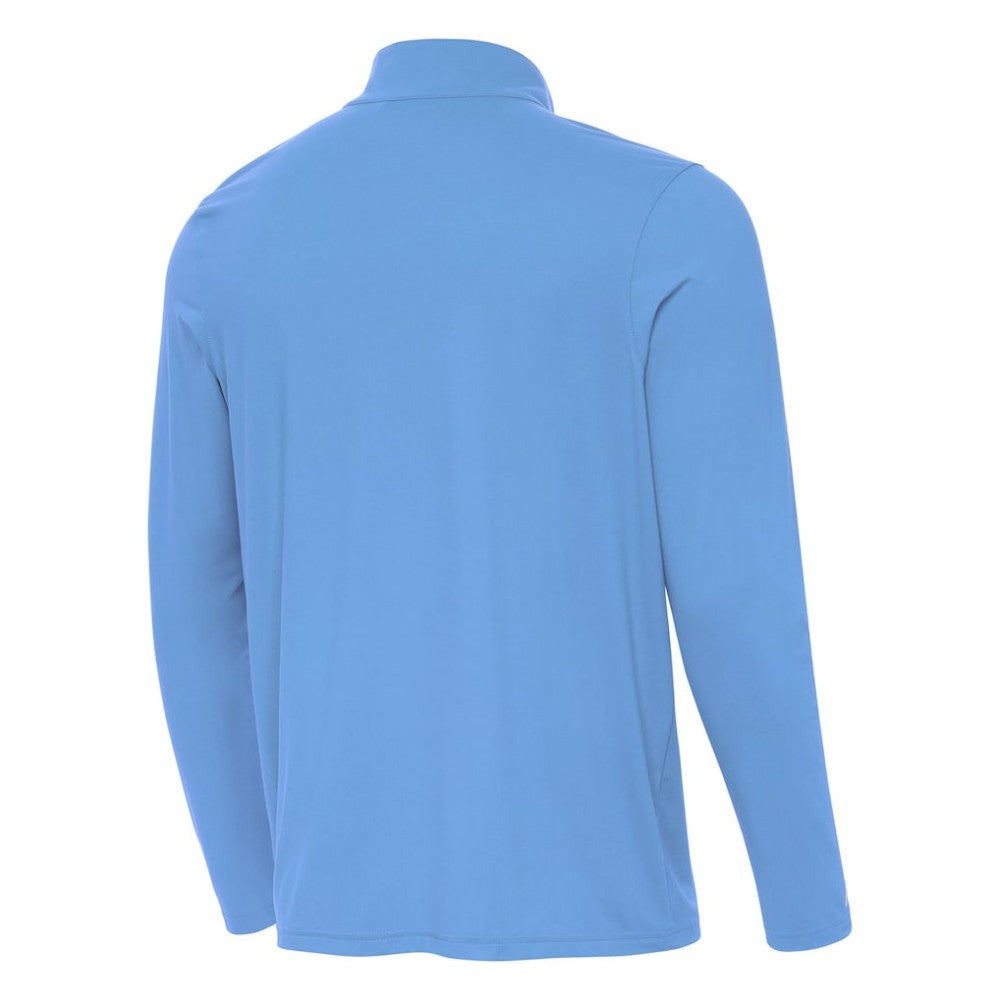 Powder Blue Boston Red Sox Antigua Intent Quarter-Zip Top
