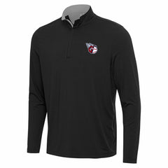 Black Cleveland Guardians Antigua Content Quarter-Zip Top