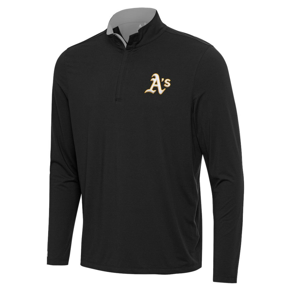 Black Athletics Antigua Content Quarter-Zip Top