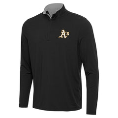 Black Athletics Antigua Content Quarter-Zip Top