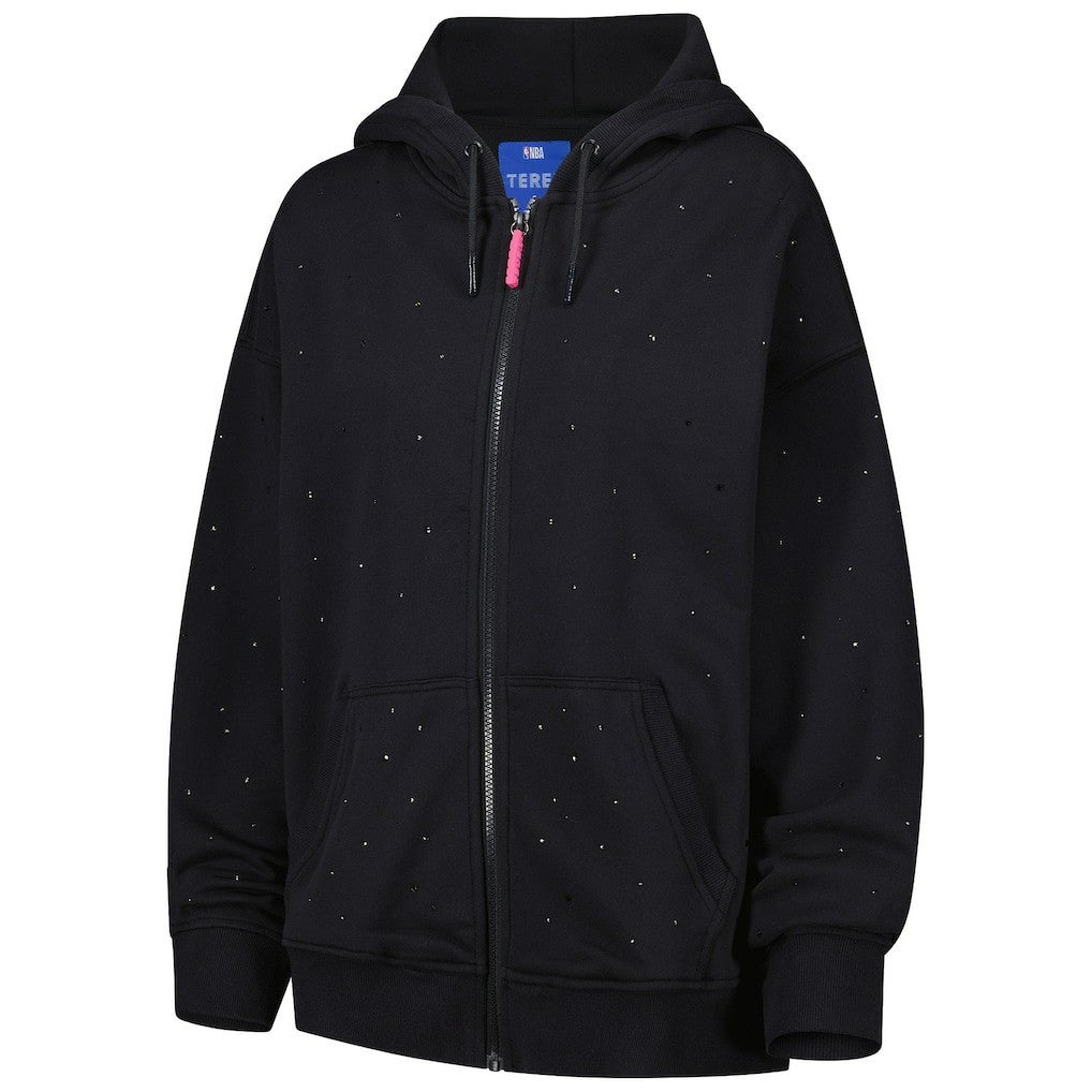 Boston Celtics Terez Women's Oversized Allover Gemstone Full-Zip Hoodie