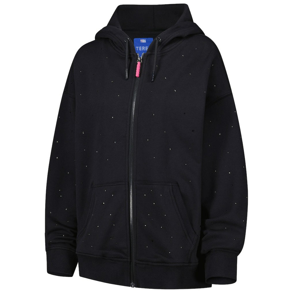 Boston Celtics Terez Women's Oversized Allover Gemstone Full-Zip Hoodie