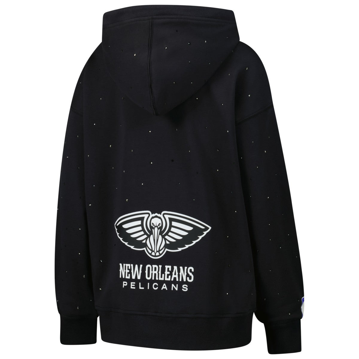 New Orleans Pelicans Terez Women's Oversized Allover Gemstone Full-Zip Hoodie