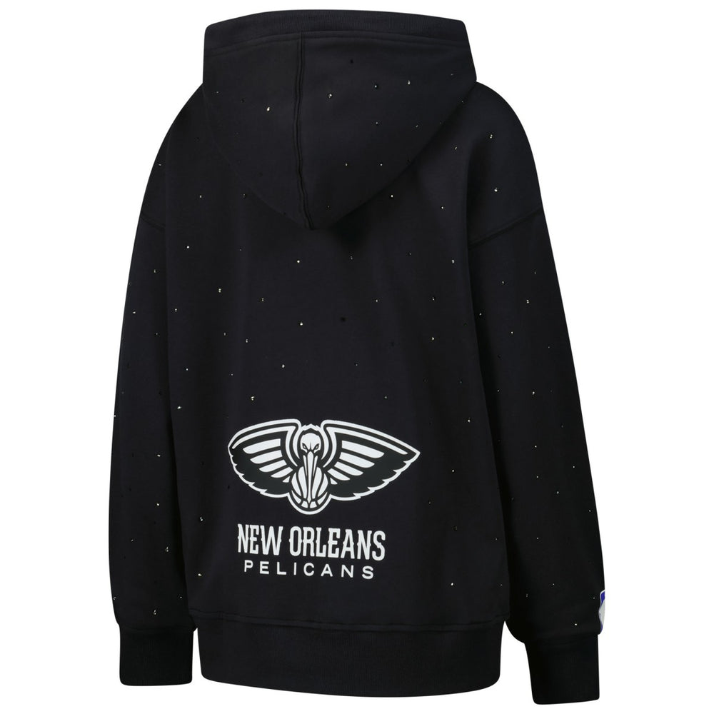 New Orleans Pelicans Terez Women's Oversized Allover Gemstone Full-Zip Hoodie