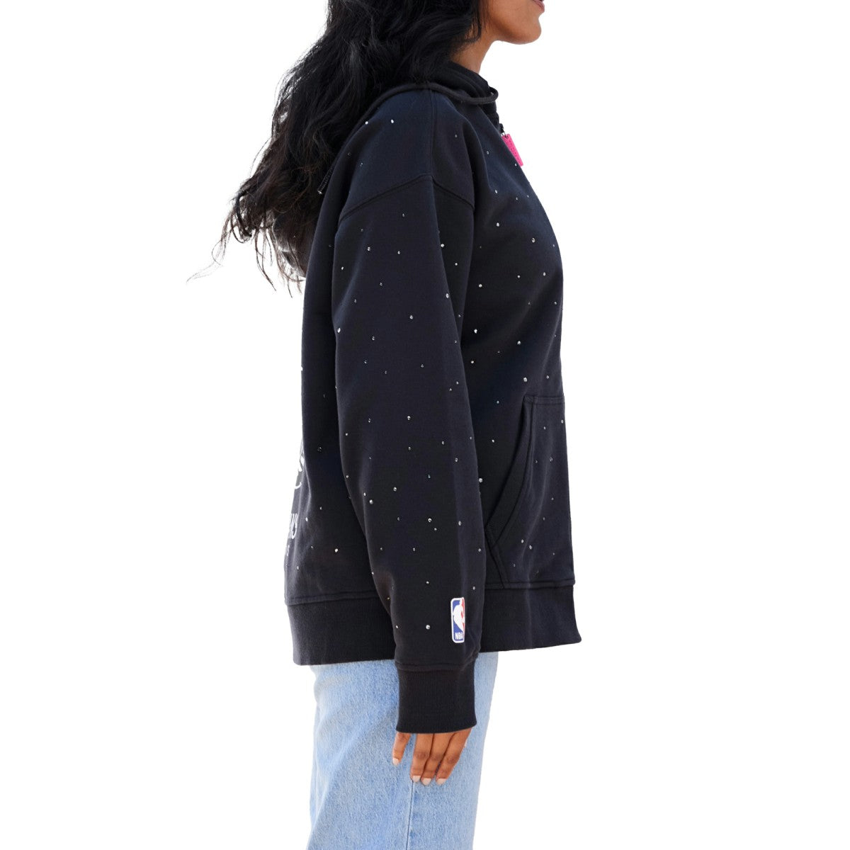 New Orleans Pelicans Terez Women's Oversized Allover Gemstone Full-Zip Hoodie