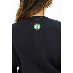 Boston Celtics Terez Women's Gemstone Logo Pullover Sweatshirt
