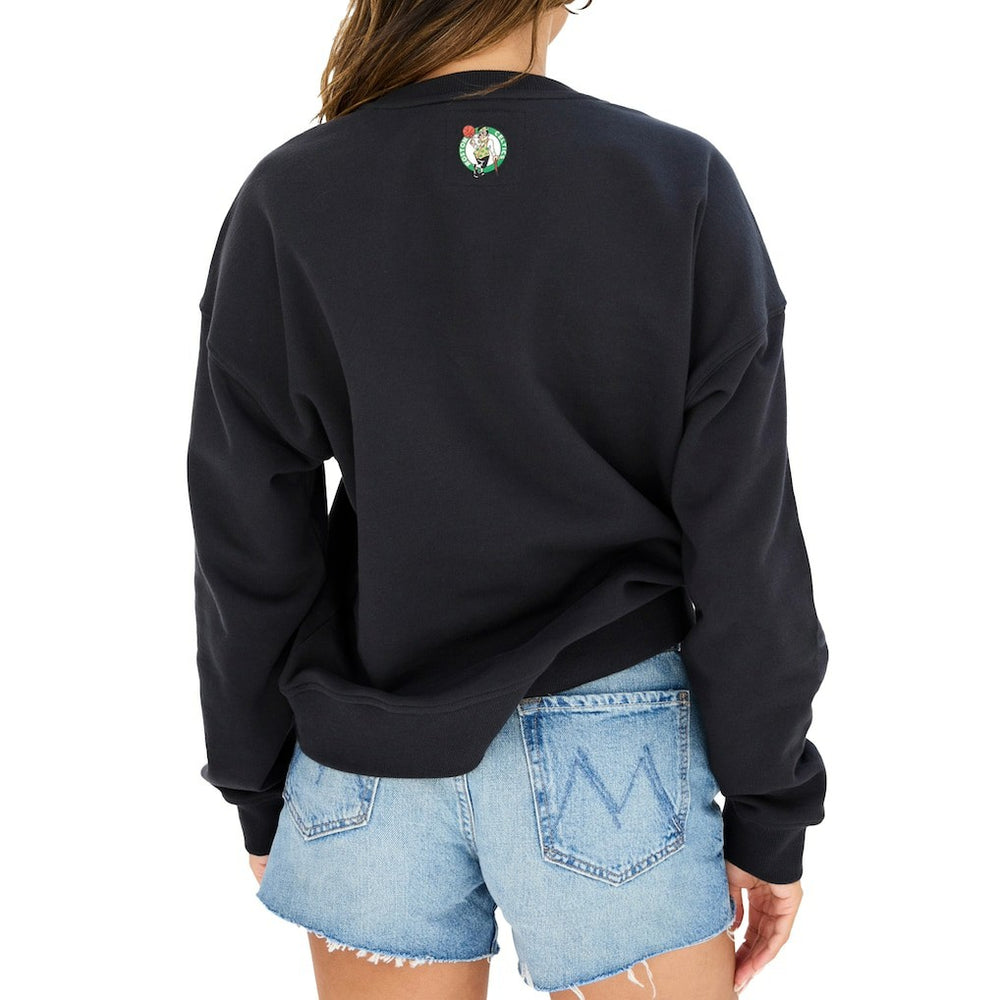 Boston Celtics Terez Women's Gemstone Logo Pullover Sweatshirt
