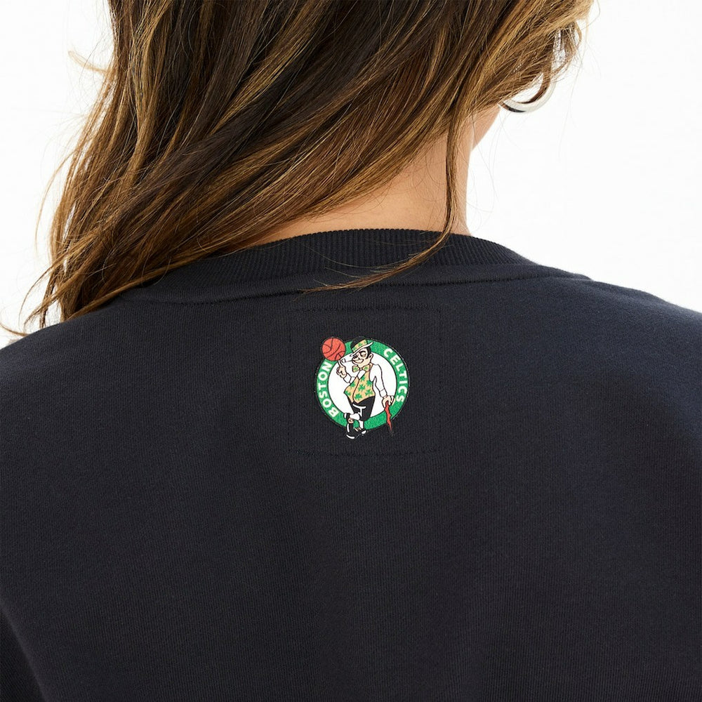 Boston Celtics Terez Women's Gemstone Logo Pullover Sweatshirt