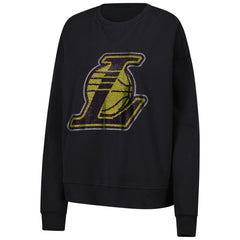 Los Angeles Lakers Terez Women's Gemstone Logo Pullover Sweatshirt