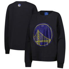 Golden State Warriors Terez Women's Gemstone Logo Pullover Sweatshirt sale