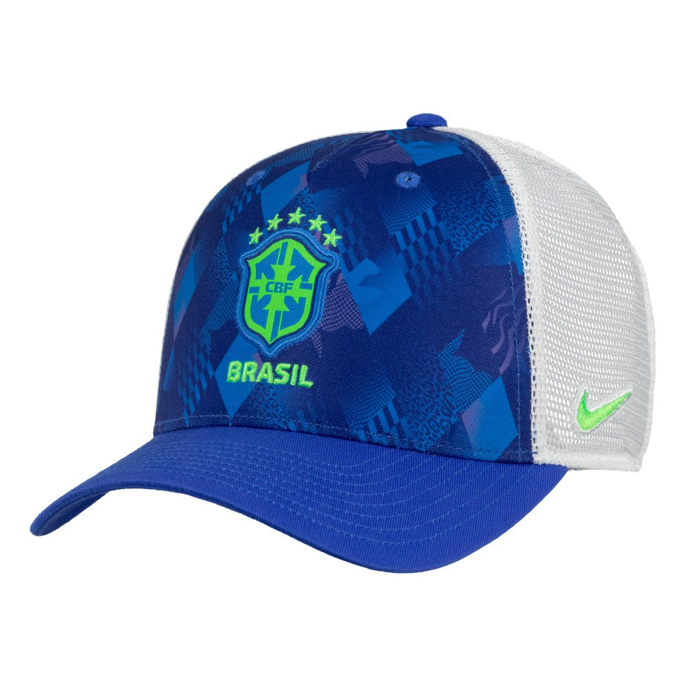 Brazil National Team Unisex Rise Printed Trucker Adjustable Hat