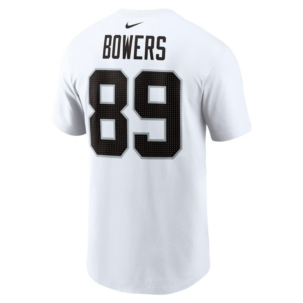 Brock Bowers  Name & Number T-Shirt - Las Vegas Raiders T-shirts