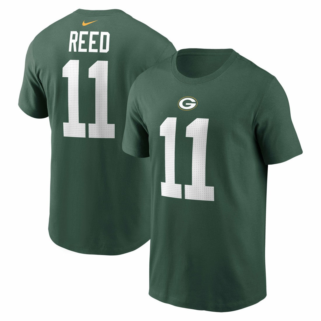 Jayden Reed  Name & Number T-Shirt - Green Bay Packers T-shirts