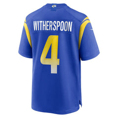 Ahkello Witherspoon  Team Game Jersey - Los Angeles Rams Jerseys