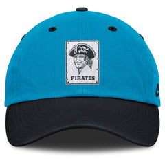 Blue/Navy Pittsburgh Pirates Nike Neon 90s Club Adjustable Hat