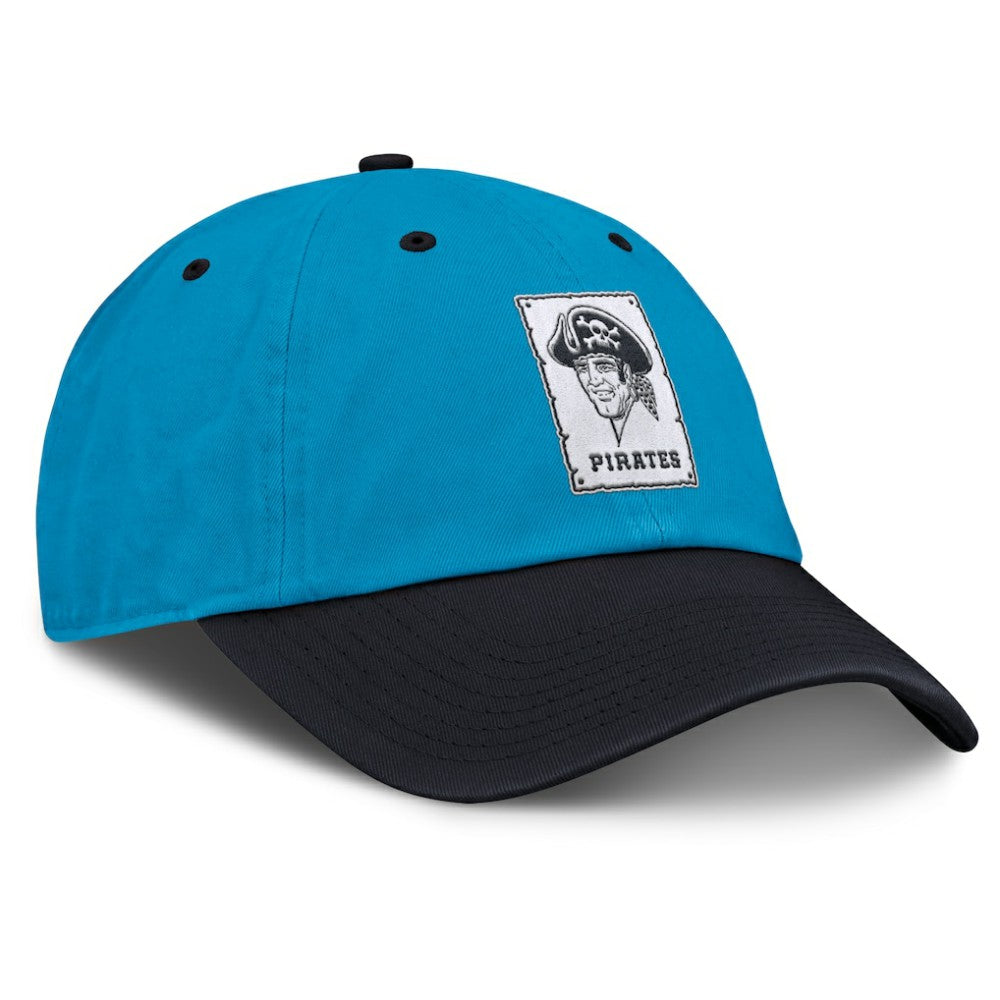 Blue/Navy Pittsburgh Pirates Nike Neon 90s Club Adjustable Hat