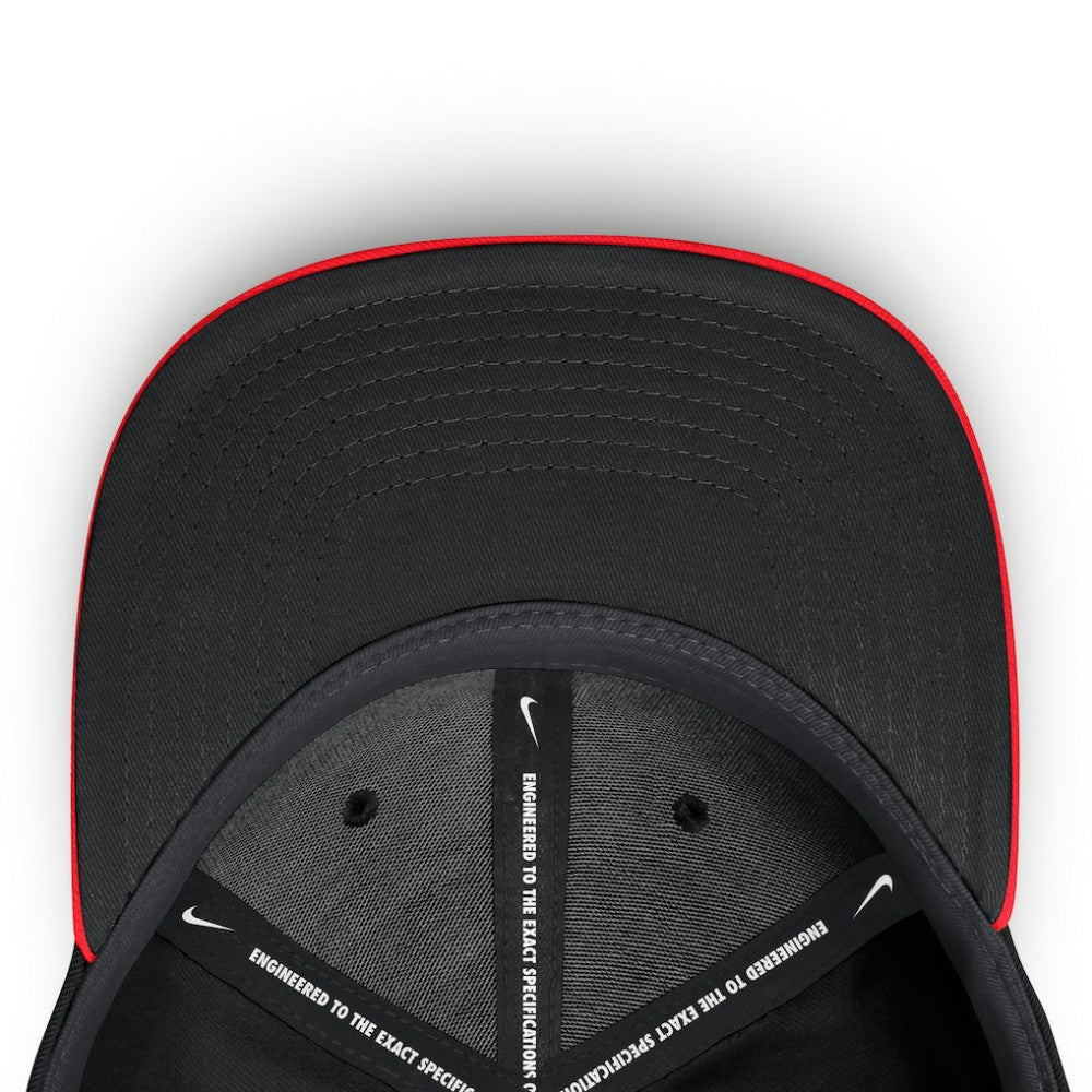 Crimson/Black Tampa Bay Rays Nike Neon 90s Rise SwooshFlex Hat