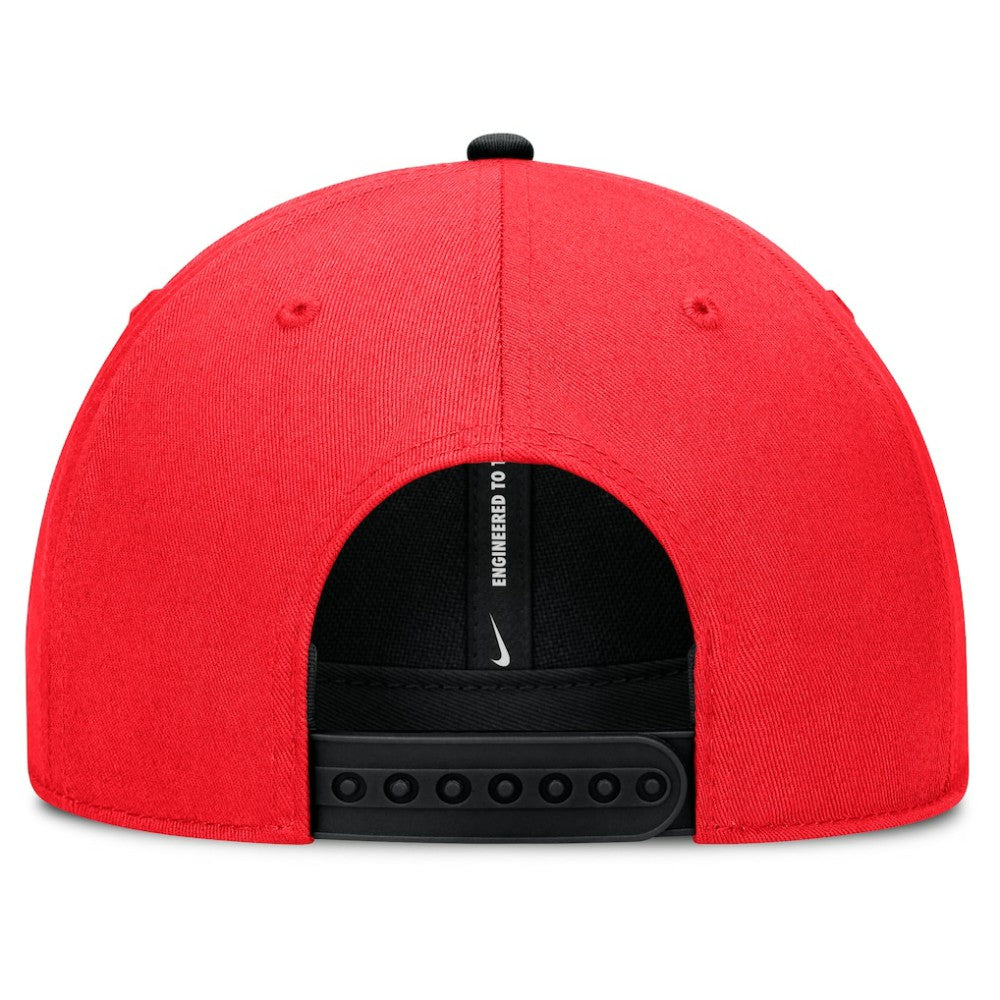 Crimson/Black New York Mets Nike Neon 90s Rise Adjustable Hat