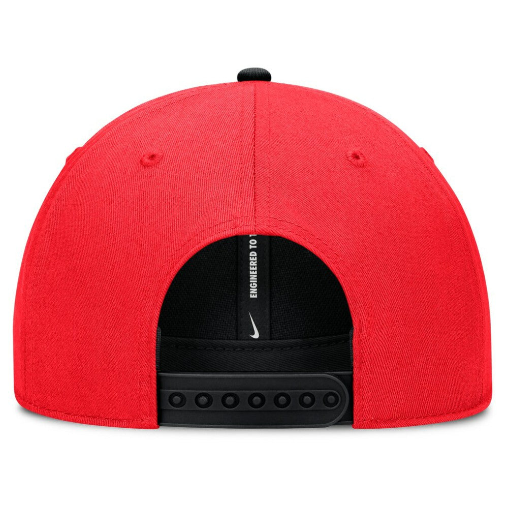 Crimson/Black San Francisco Giants Nike Neon 90s Rise Adjustable Hat