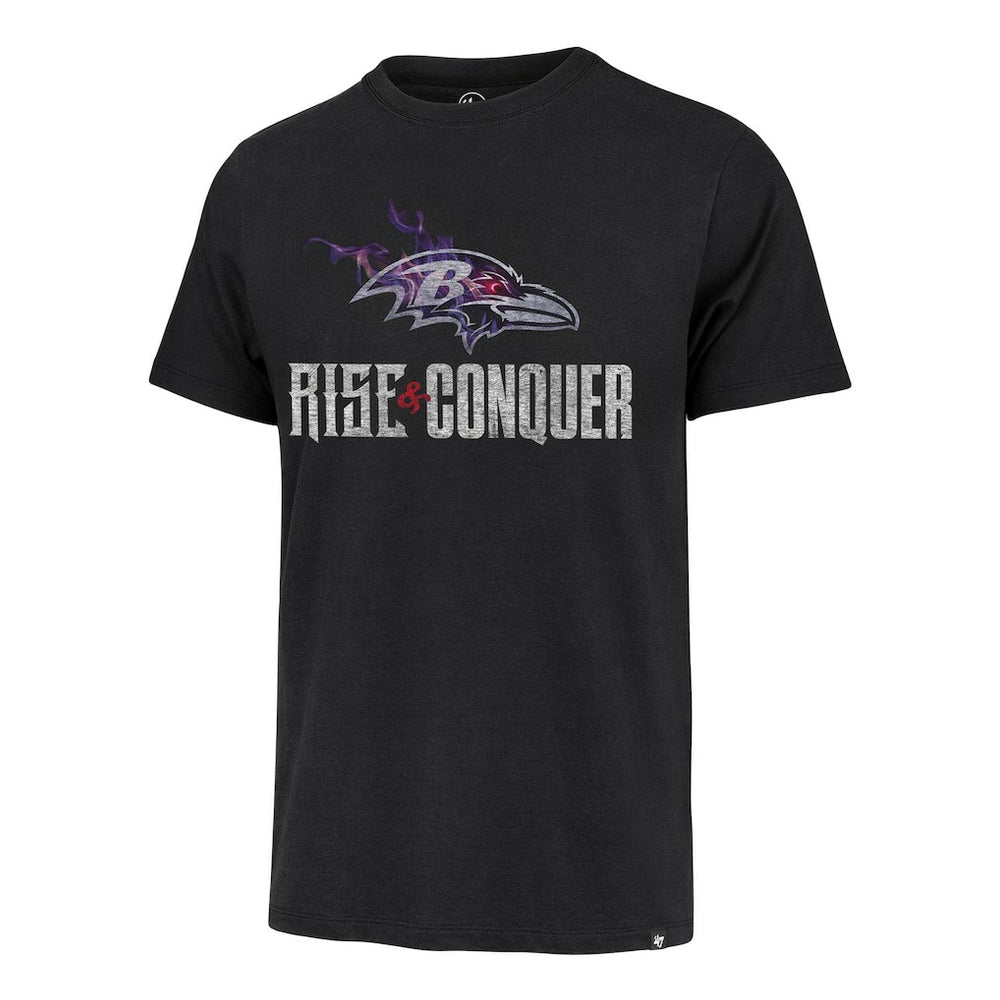 '47 Rise and Conquer Franklin T-Shirt - Baltimore Ravens T-shirts