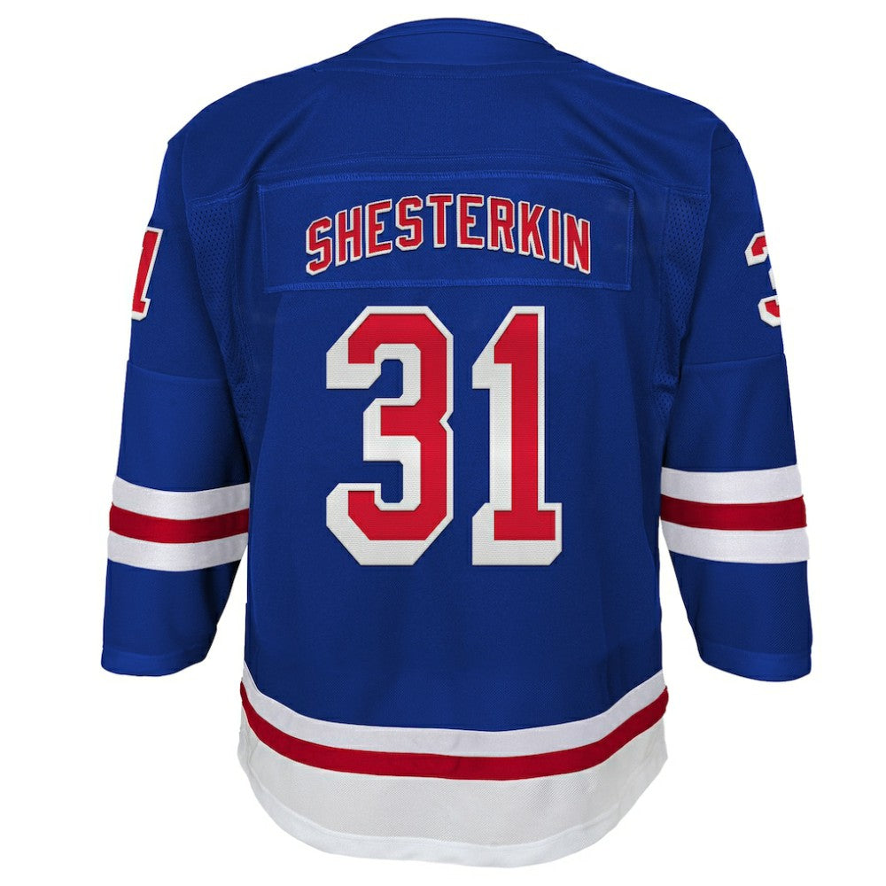 NHL Igor Shesterkin New York Rangers Youth Home Premier Player Jersey