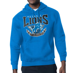 Starter ‘80s Inspired Pullover Hoodie - Detroit Lions Hoodies