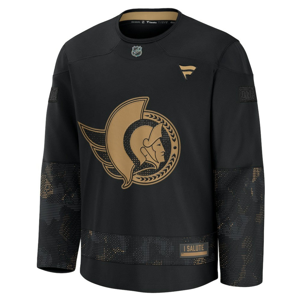 NHL Ottawa Senators Fanatics 2024 Military Appreciation Practice Jersey