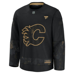 NHL Calgary Flames Fanatics 2024 Military Appreciation Practice Jersey