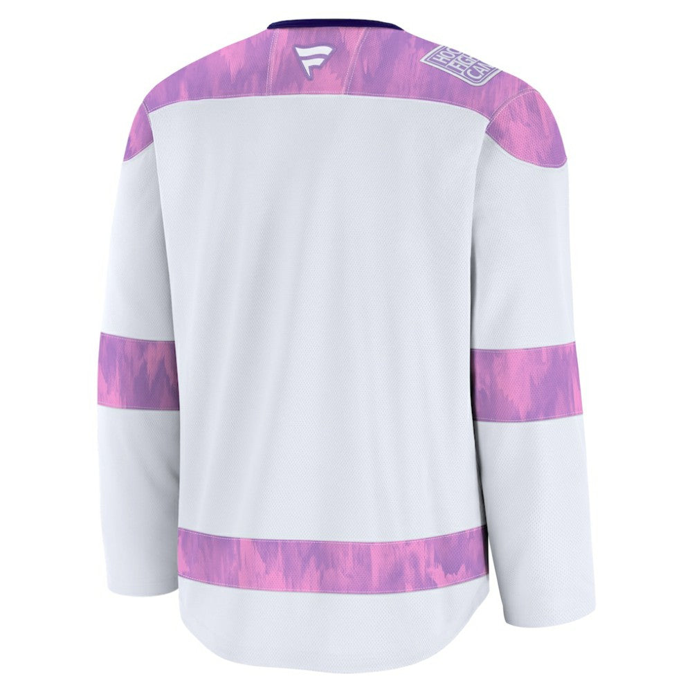 NHL Buffalo Sabres Fanatics 2024 Hockey Fights Cancer Practice Jersey