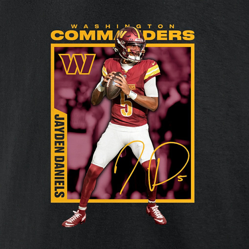 Jayden Daniels  Player Frame T-Shirt - Washington Commanders T-shirts