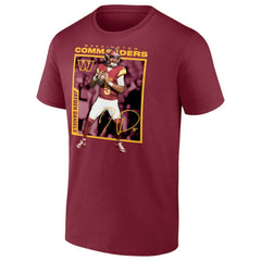 Jayden Daniels  Player Frame T-Shirt - Washington Commanders T-shirts