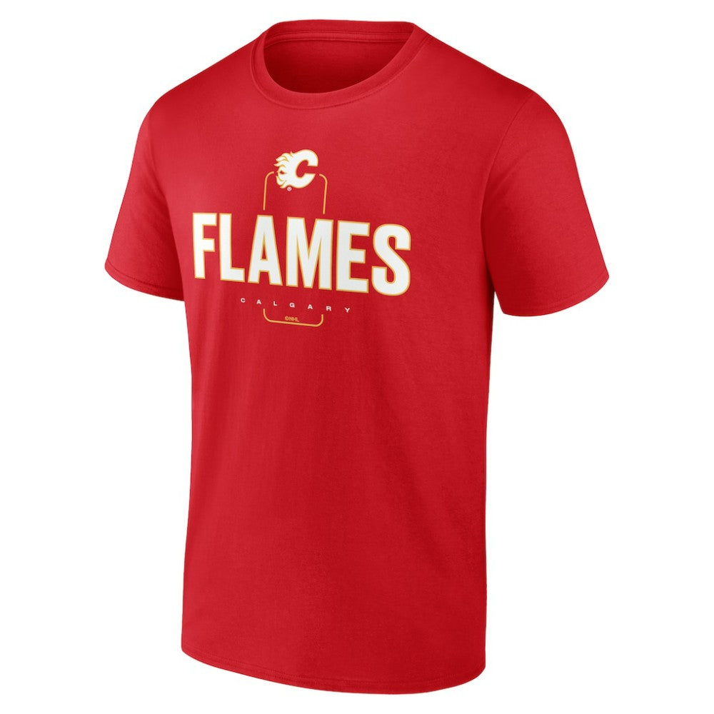 NHL Calgary Flames Personalized Name & Number Midfielder T-Shirt