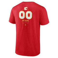 NHL Calgary Flames Personalized Name & Number Midfielder T-Shirt
