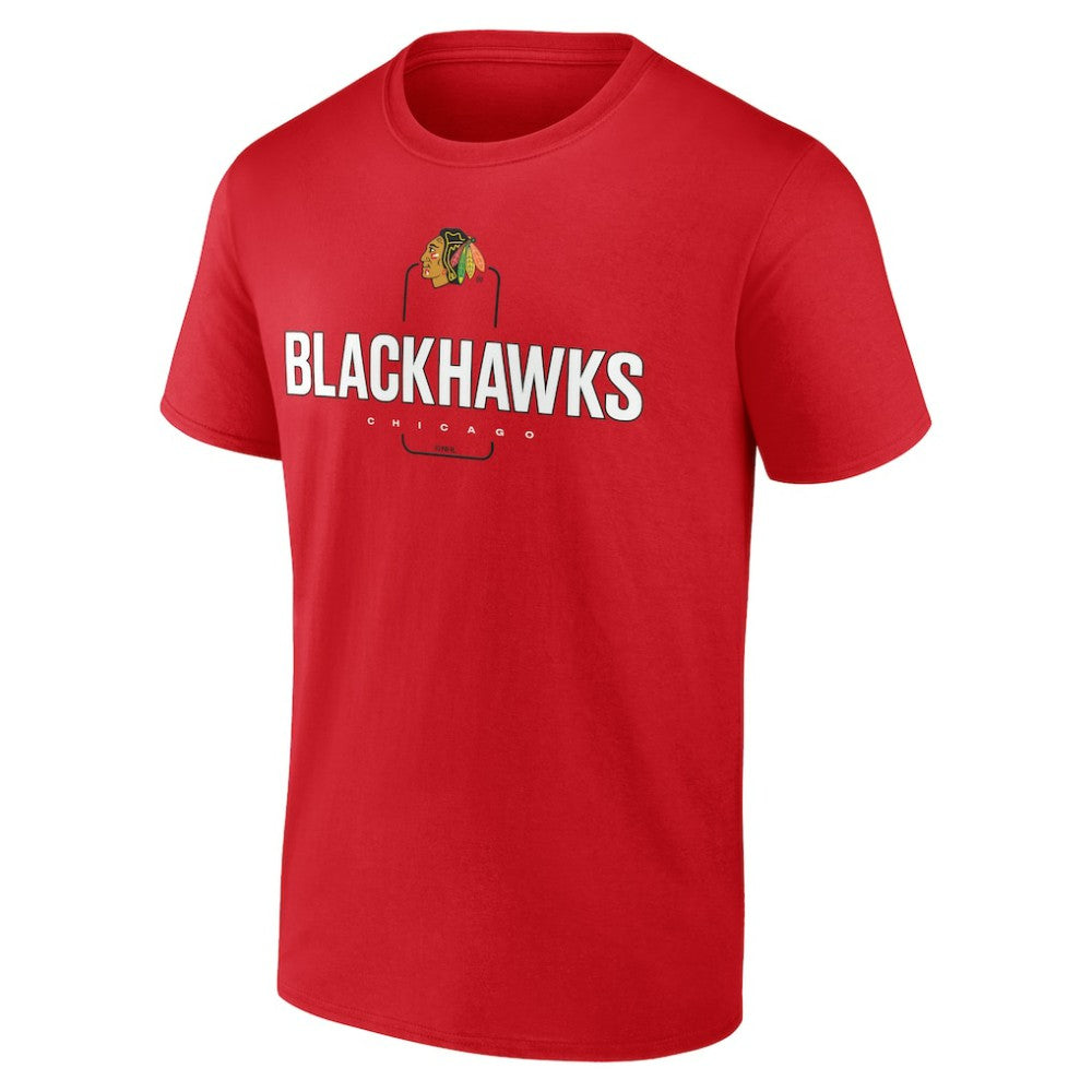 NHL Chicago Blackhawks Personalized Name & Number Midfielder T-Shirt
